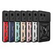 Realme Narzo 60x 5G Blue TPU Hybrid PC Case with Sliding Camera Cover - 2