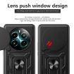 Realme 12+ 5G Mint Green TPU Hybrid PC Case with Sliding Camera Cover - 4
