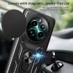 Realme 12+ 5G Gold TPU Hybrid PC Case with Sliding Camera Cover - 6