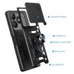 Realme C61/C63 Red TPU Hybrid PC Case with Sliding Camera Cover - 3