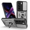 Realme C75 4G/14x 5G Global Silver Sliding Camera Cover TPU Phone Case - 1