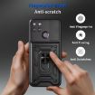 Realme C21Y/C25Y Rose Gold Sliding Camera Cover TPU Hybrid PC Case - 6
