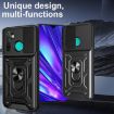 Realme 5 Pro Mint Green TPU Hybrid PC Case with Sliding Camera Cover - 2