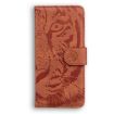 Tecno Camon 40 Pro 4G Brown Tiger Embossing Flip Leather Case - 3