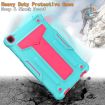 Shockproof Case for Samsung Galaxy Tab A8.0 (2019) T290 - Mint/Rose Red - 4