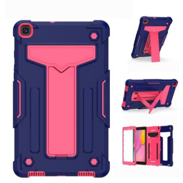 Samsung Galaxy Tab A8.0 (2019) T290 Shockproof Case Navy/Rose Red - 1