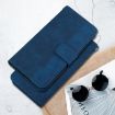 Tecno Camon 40 Pro 4G Blue Geometric Embossed Leather Phone Case - 2