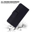Tecno Camon 40 Pro 4G Black Geometric Embossed Leather Phone Case - 7