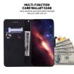 Tecno Spark 30 4G Black Geometric Embossed Leather Phone Case - 5