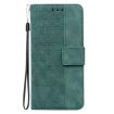 Tecno Spark 30 Pro Green Geometric Embossed Leather Phone Case - 3
