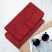 Tecno Spark 30 Pro Red Geometric Embossed Leather Phone Case - 2