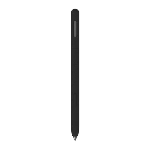 Samsung Galaxy Tab S7 LOVE MEI Leather Texture Silicone Pen Case Black - 1