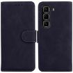 Infinix Hot 50 Pro 4G Black Leather Flip Phone Case - Skin Feel - 1