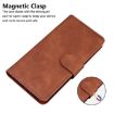 Infinix Hot 50 Pro+ 4G Brown Leather Flip Case - Skin Feel Pure Color - 6