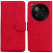 Infinix Zero 40 4G/5G Red Leather Flip Case - Skin Feel Pure Color - 1