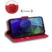 Infinix Zero 40 4G/5G Red Leather Flip Case - Skin Feel Pure Color - 5
