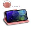 Tecno Spark 30 4G Pink Leather Flip Case - Skin Feel Pure Color - 5