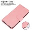 Tecno Spark 30 4G Pink Leather Flip Case - Skin Feel Pure Color - 6