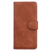 Tecno Spark 30 4G Brown Leather Flip Case - Skin Feel Pure Color - 2