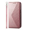 Xiaomi 14 Ultra Rose Gold Magnetic Leather Phone Case - Calf Texture - 2