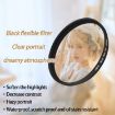 JSR Black Mist Camera Lens Filter 55mm (1/4) - 3