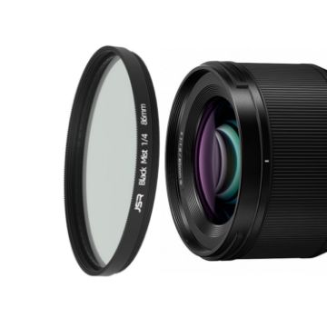 JSR 86mm Black Mist Camera Lens Filter (1/4 Filter) - 1