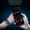 SPOVAN H02 Smart Bracelet - 1.14" HD Screen, Blood Oxygen & Sleep Monitor - 8