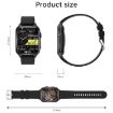 KT64 Smart Watch - 1.96" IPS Screen, Bluetooth Calls, Blood Oxygen Monitor - 4
