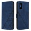 Infinix GT 30 Pro Blue 3D Embossed Flip Leather Crossbody Case - 2