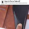 Tecno Camon 40 Premier Brown 3D Embossed Flip Leather Phone Case - 6