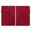 Samsung Galaxy Tab A 9.7 T550 T555 Red Butterfly Flower Leather Case - 3