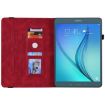 Samsung Galaxy Tab A 9.7 T550 T555 Red Butterfly Flower Leather Case - 6