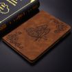 Samsung Galaxy Tab A 9.7 T550 T555 Butterfly Flower Leather Case Brown - 2