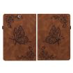 Samsung Galaxy Tab S2 9.7 T810 T815 Brown Butterfly Flower Case - 3