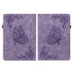 Samsung Galaxy Tab S2 9.7 T810 T815 Purple Butterfly Flower Case - 3