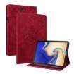 Samsung Galaxy Tab S4 10.5 SM-T830 Red Butterfly Flower Leather Case - 1