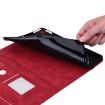 Samsung Galaxy Tab S4 10.5 SM-T830 Red Butterfly Flower Leather Case - 7