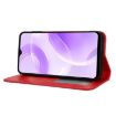 Ulefone Note 15 Red Leather Phone Case with Magnetic Buckle Retro Texture - 5