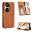 Ulefone Note 17 Pro Brown Leather Phone Case with Magnetic Buckle - 1