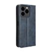 Ulefone Note 20 Pro Blue Leather Phone Case with Magnetic Buckle Retro Texture - 3