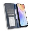 Ulefone Note 20 Pro Blue Leather Phone Case with Magnetic Buckle Retro Texture - 4