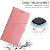 OPPO A5 5G Pink Y-Pattern Flip Leather Phone Case - Global Version - 5
