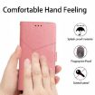 OPPO A5 5G Pink Y-Pattern Flip Leather Phone Case - Global Version - 6