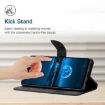 OPPO A5 5G Black Embossed Leather Phone Case - Global Stitching - 4