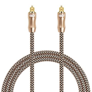 1m EMK Gold-plated TV Digital Audio Optical Fiber Cable OD6.0mm - 1