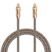 3m Gold-plated TV Digital Audio Optical Fiber Cable OD6.0mm - 1