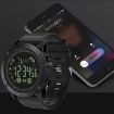 SPOVAN PR1 Black Waterproof Luminous Bluetooth Smart Watch - 4