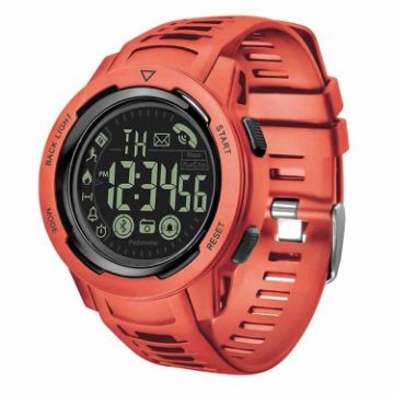 SPOVAN PR3 Red Waterproof Bluetooth Smart Sports Watch for Outdoors - 1