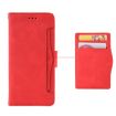 Ulefone Note 16 Pro Red Leather Phone Case with Card Slots - 3