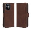 Ulefone Note 16 Pro Leather Phone Case Brown with Card Slots - 2